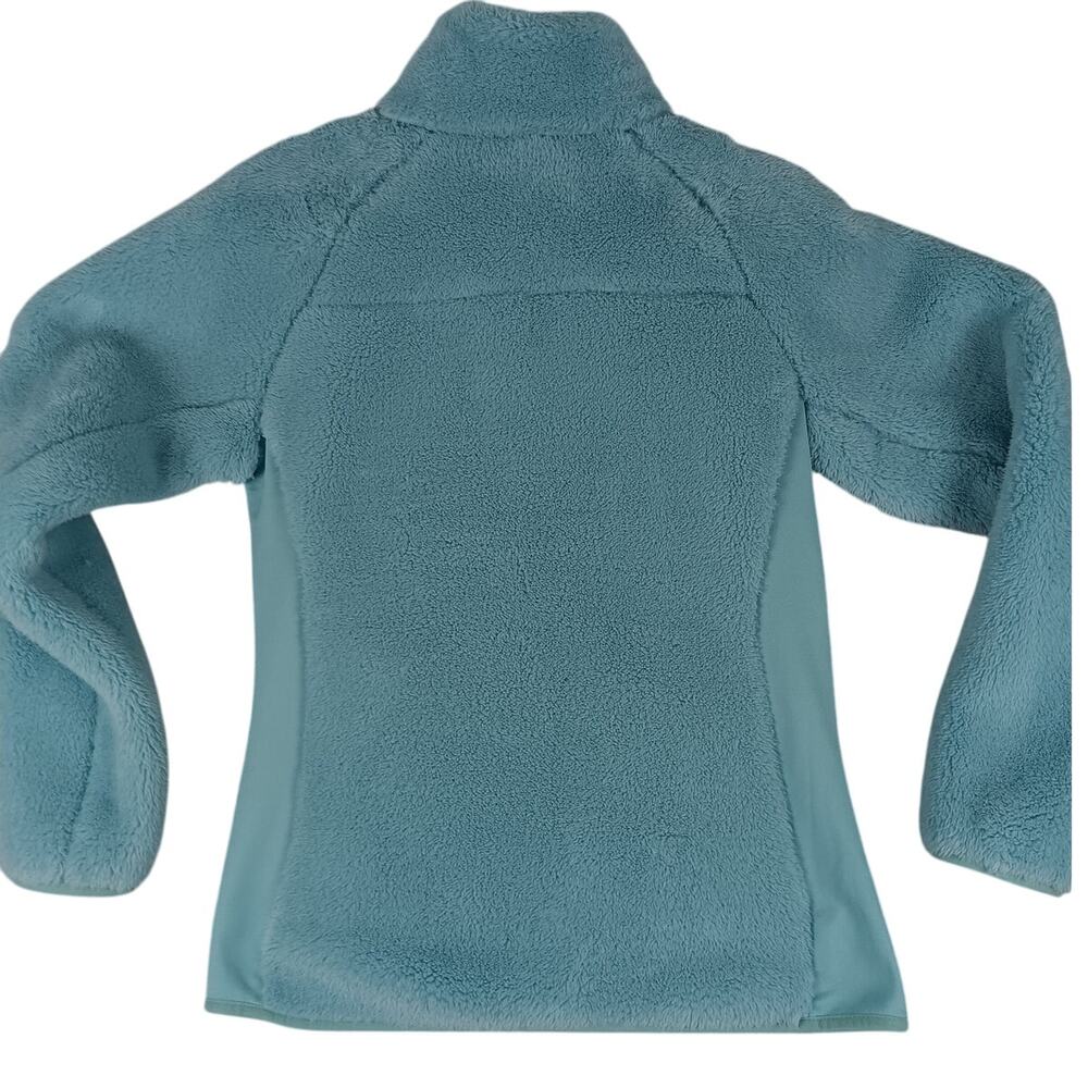 Columbia Benton Springs Fleece Performance Jacket‎ Womens Medium Light Teal Blue - Picture 3 of 11